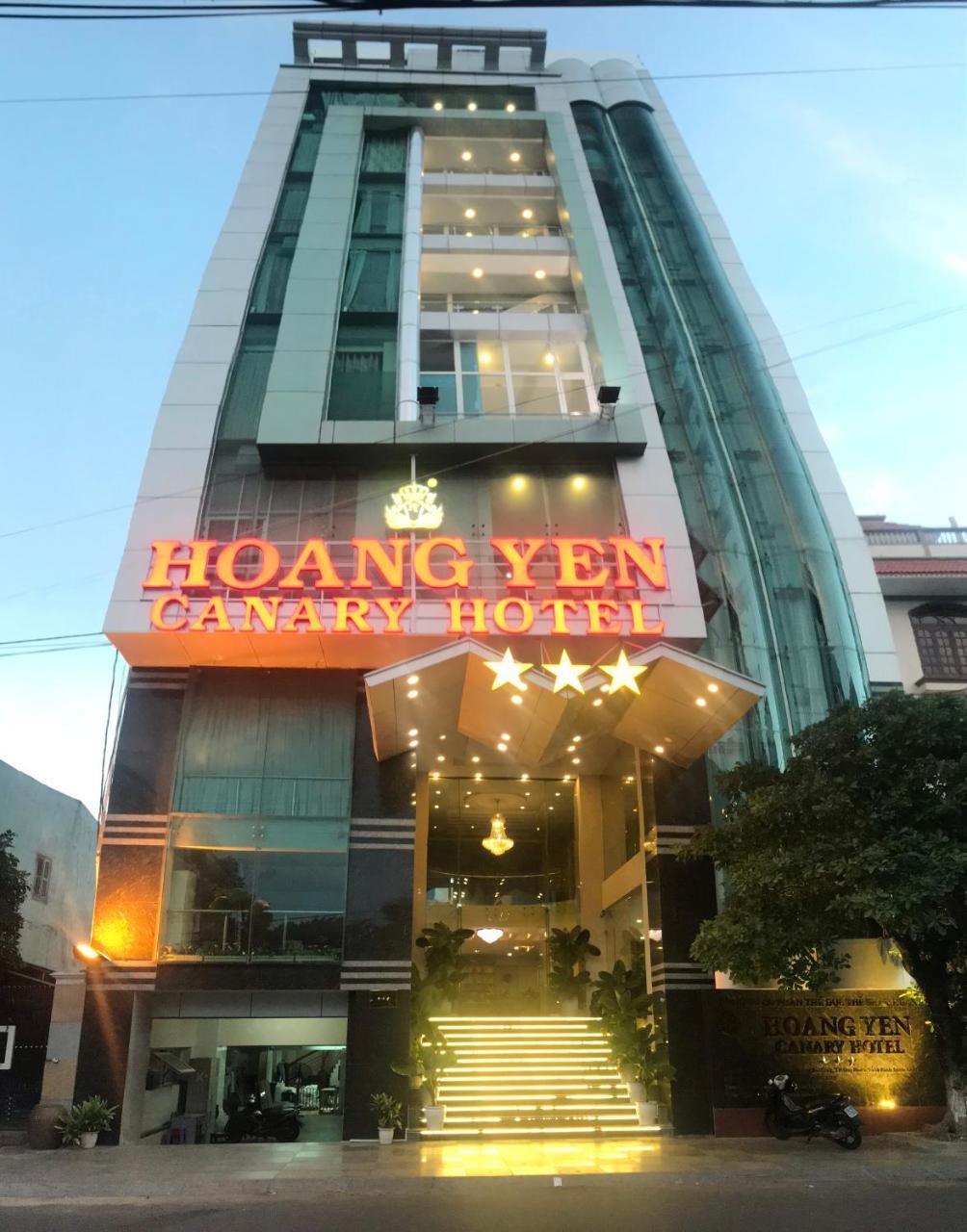 Hoang Yen Canary Hotel Куинён Экстерьер фото